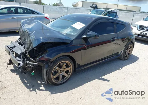 2019 Hyundai Veloster Turbo R-Spec from USA, damaged, VIN KMHTH6AB1KU009399